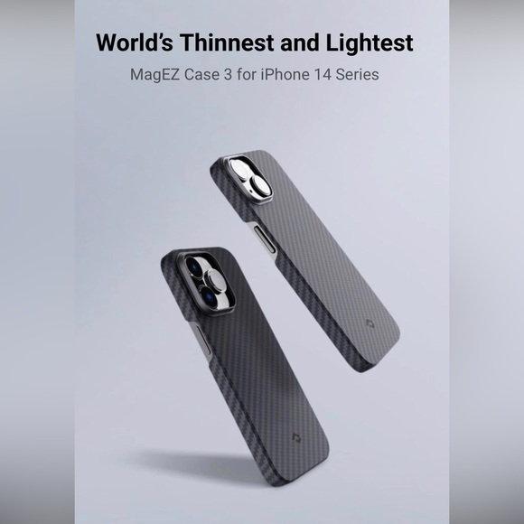 PITAKA MagEZ Case 3 for iPhone 14 pro 6.1P” - Picture 1 of 6